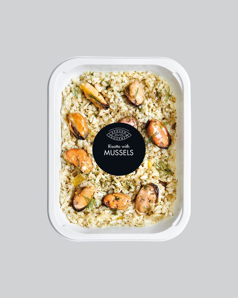 Risotto with mussels