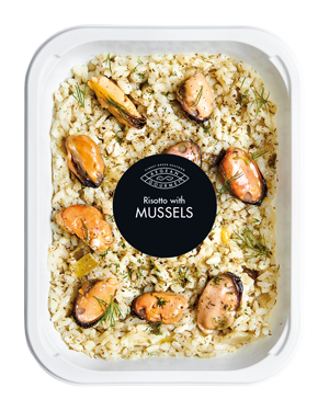 Risotto with mussels